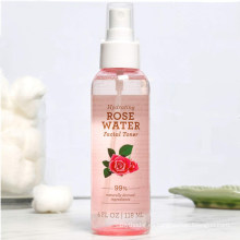 Spray de tónico facial hidratante personalizado de agua de rosas